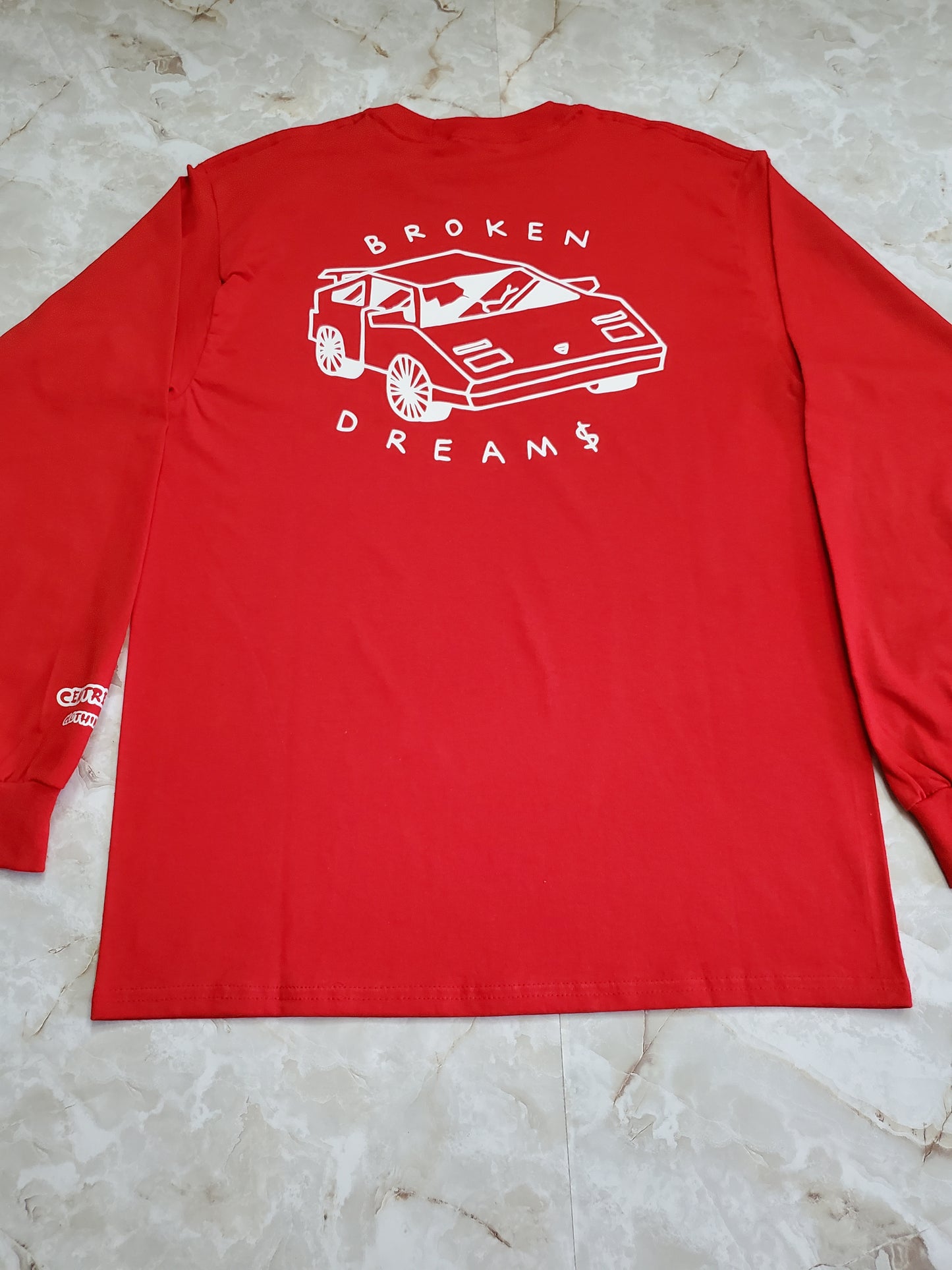 Broken Dreams Long Sleeve T-Shirt - Centre Ave Clothing Co.