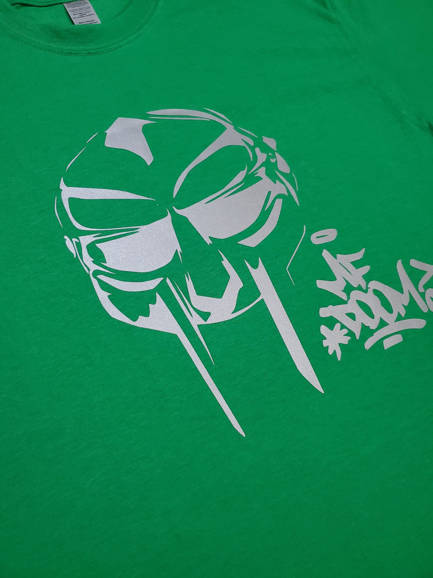 MF DOOM T-Shirt (Reflective) - Centre Ave Clothing Co.