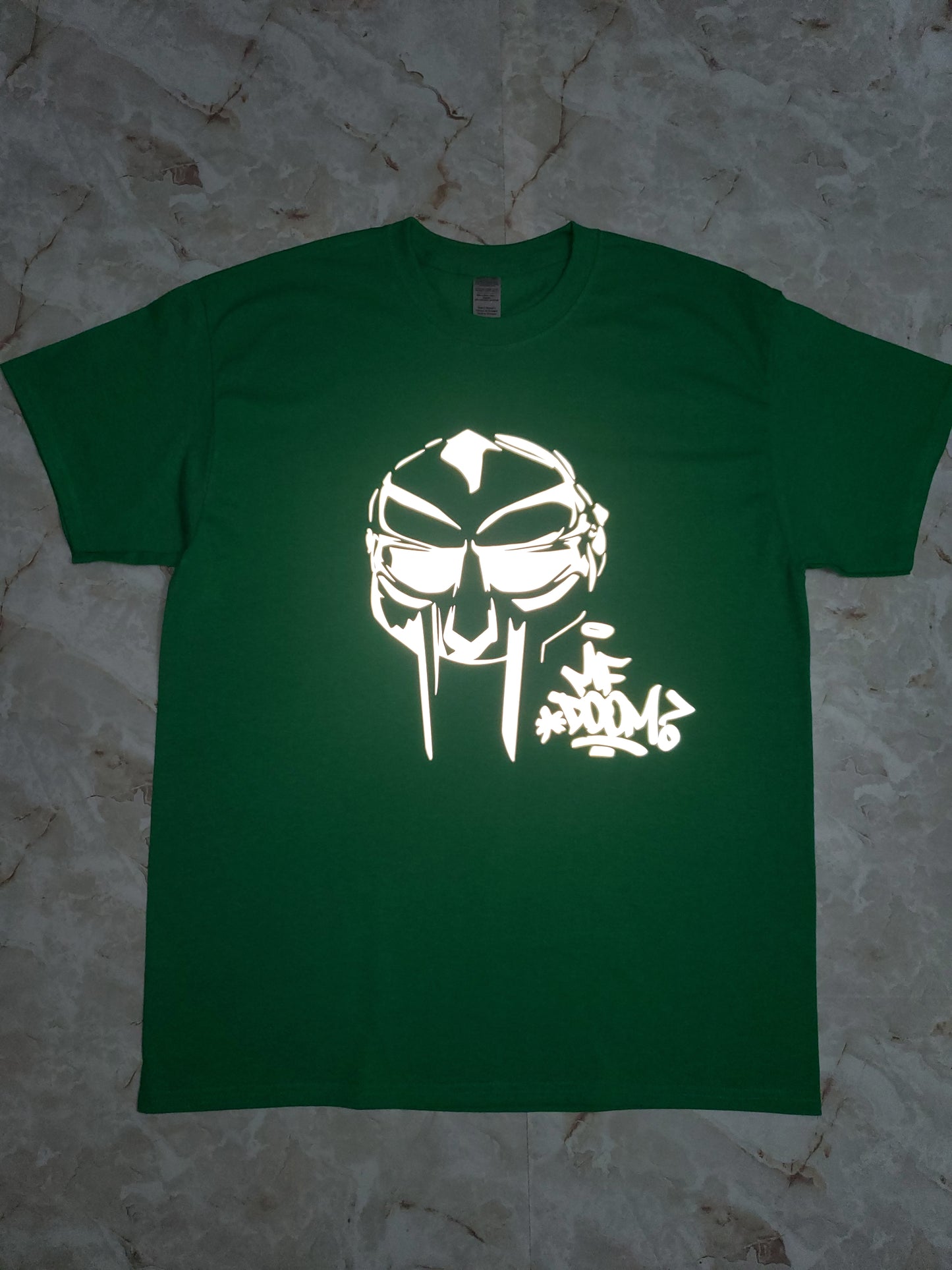 MF DOOM T-Shirt (Reflective) - Centre Ave Clothing Co.