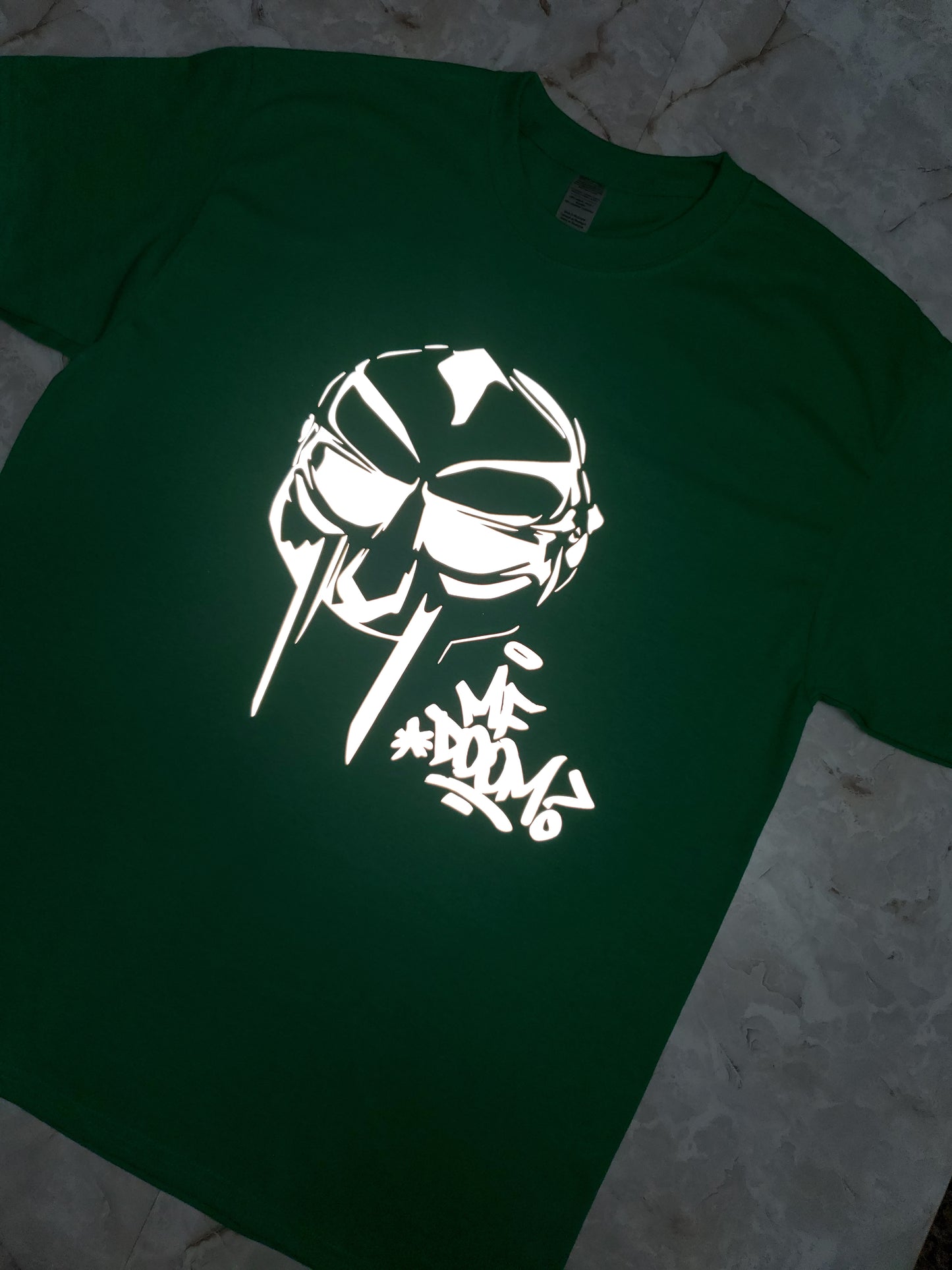 MF DOOM T-Shirt (Reflective) - Centre Ave Clothing Co.