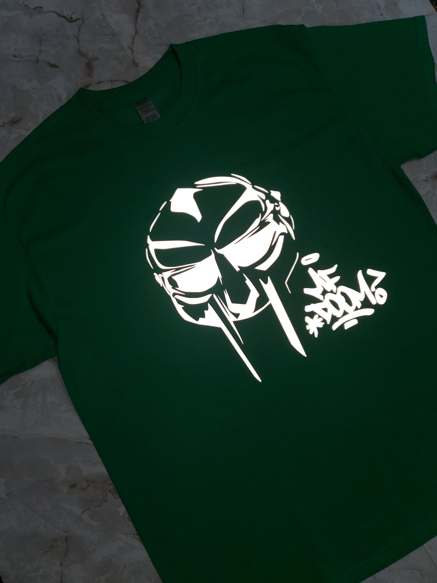 MF DOOM T-Shirt (Reflective) - Centre Ave Clothing Co.