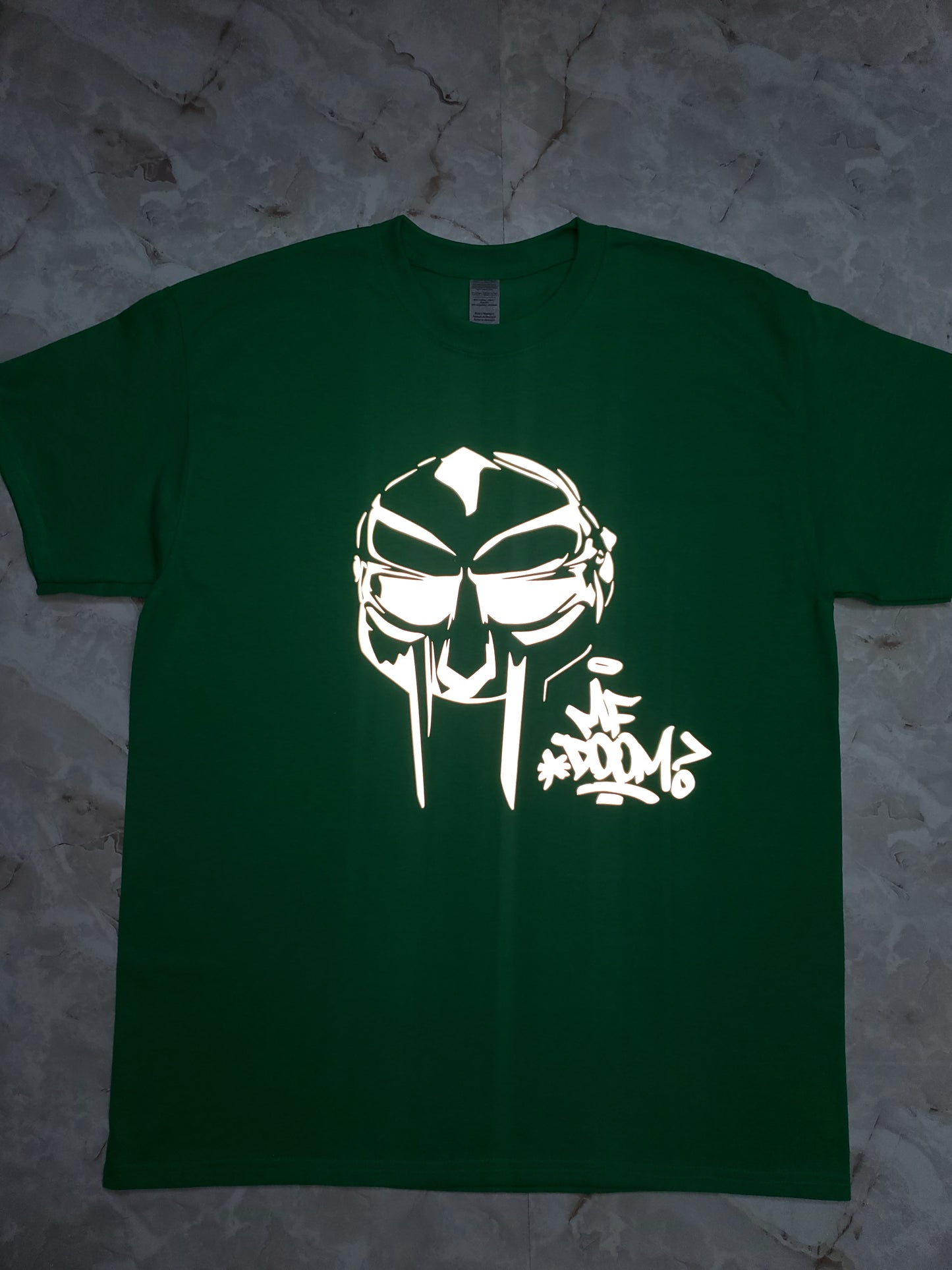 MF DOOM T-Shirt (Reflective) - Centre Ave Clothing Co.