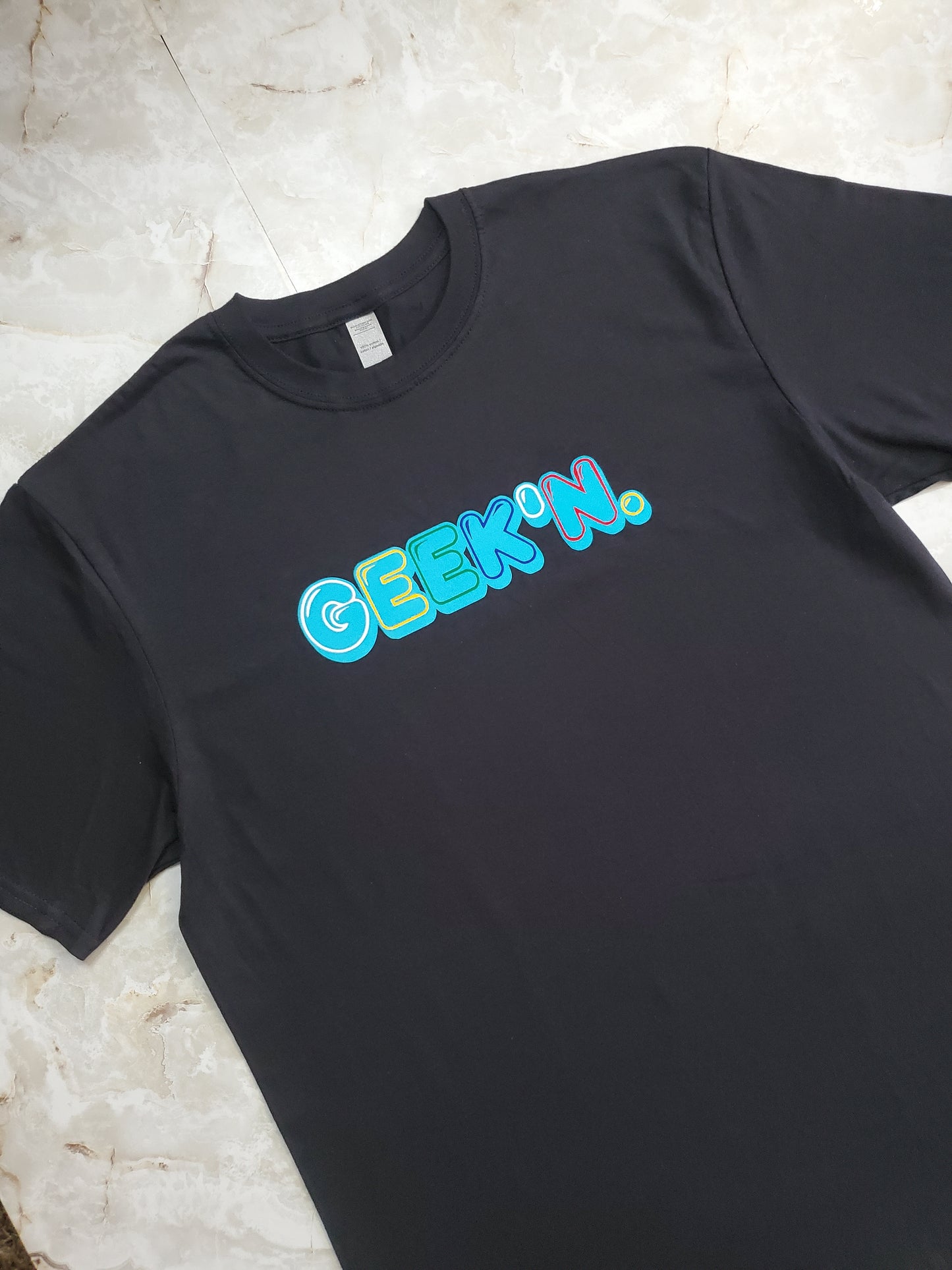 GEEK'N. T-Shirt (Black) - Centre Ave Clothing Co.