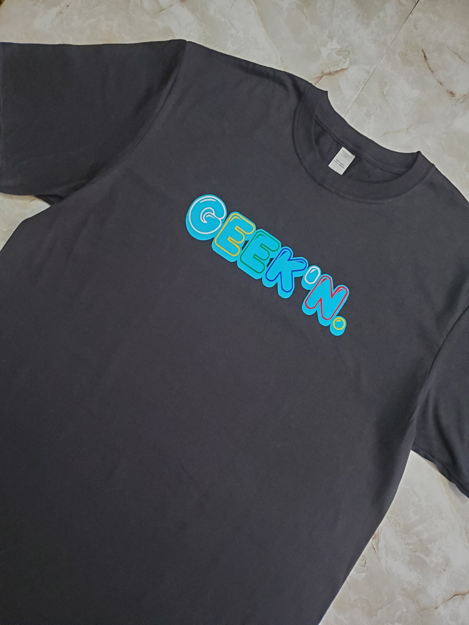 GEEK'N. T-Shirt (Black) - Centre Ave Clothing Co.