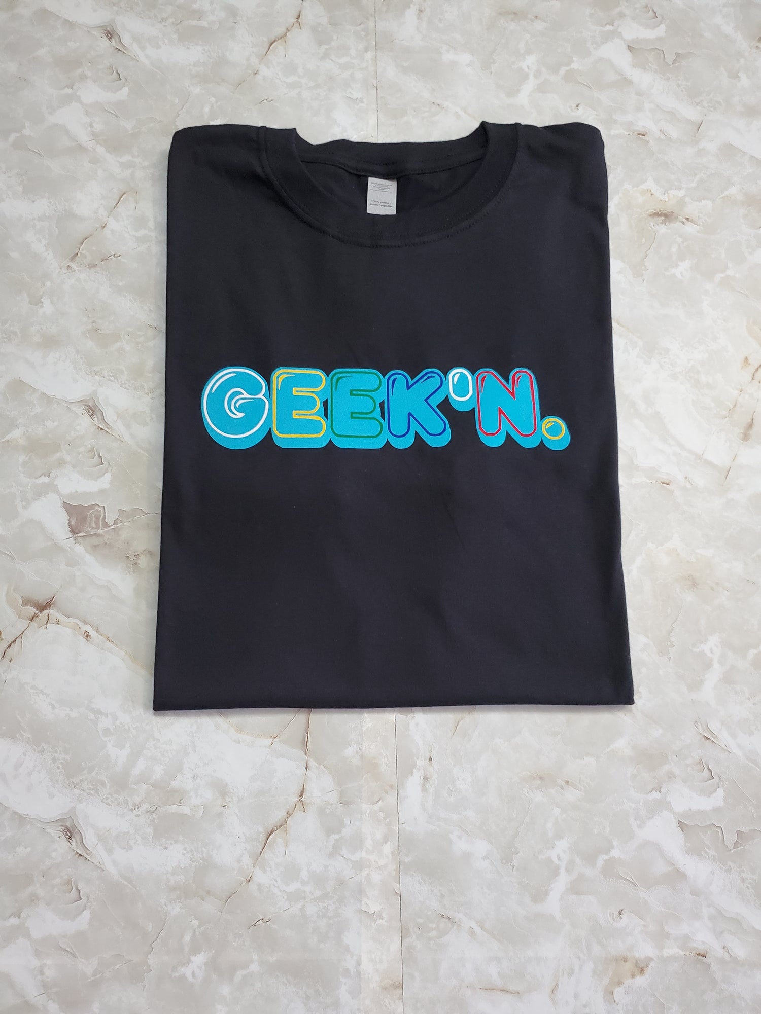 GEEK'N. T-Shirt (Black) - Centre Ave Clothing Co.