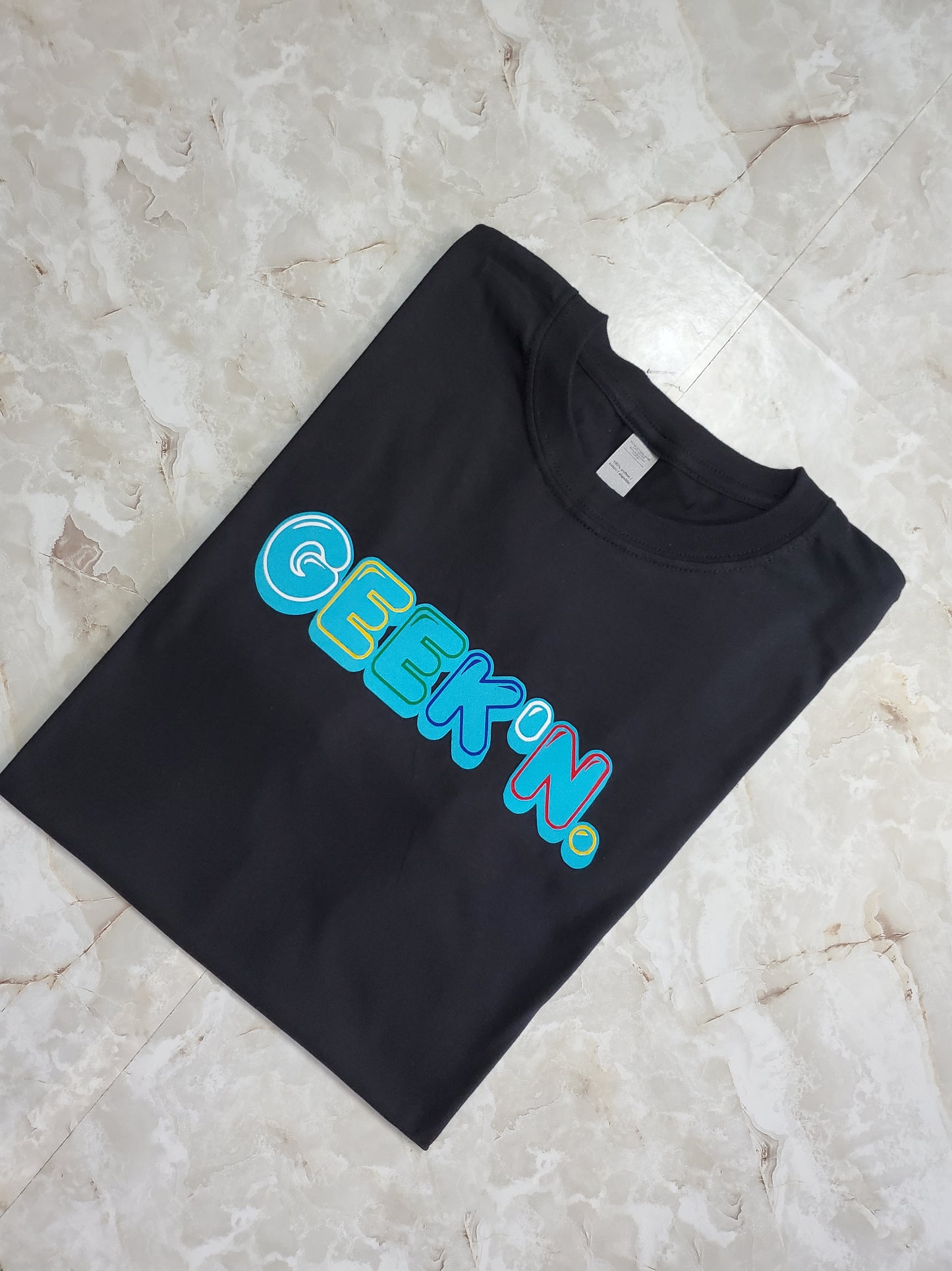 GEEK'N. T-Shirt (Black) - Centre Ave Clothing Co.