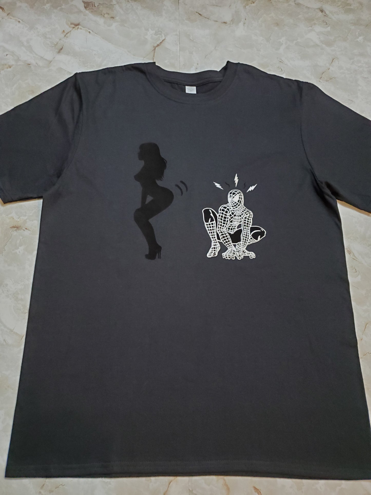 Twerk Som' Spidey T-Shirt (Reflective) - Centre Ave Clothing Co.