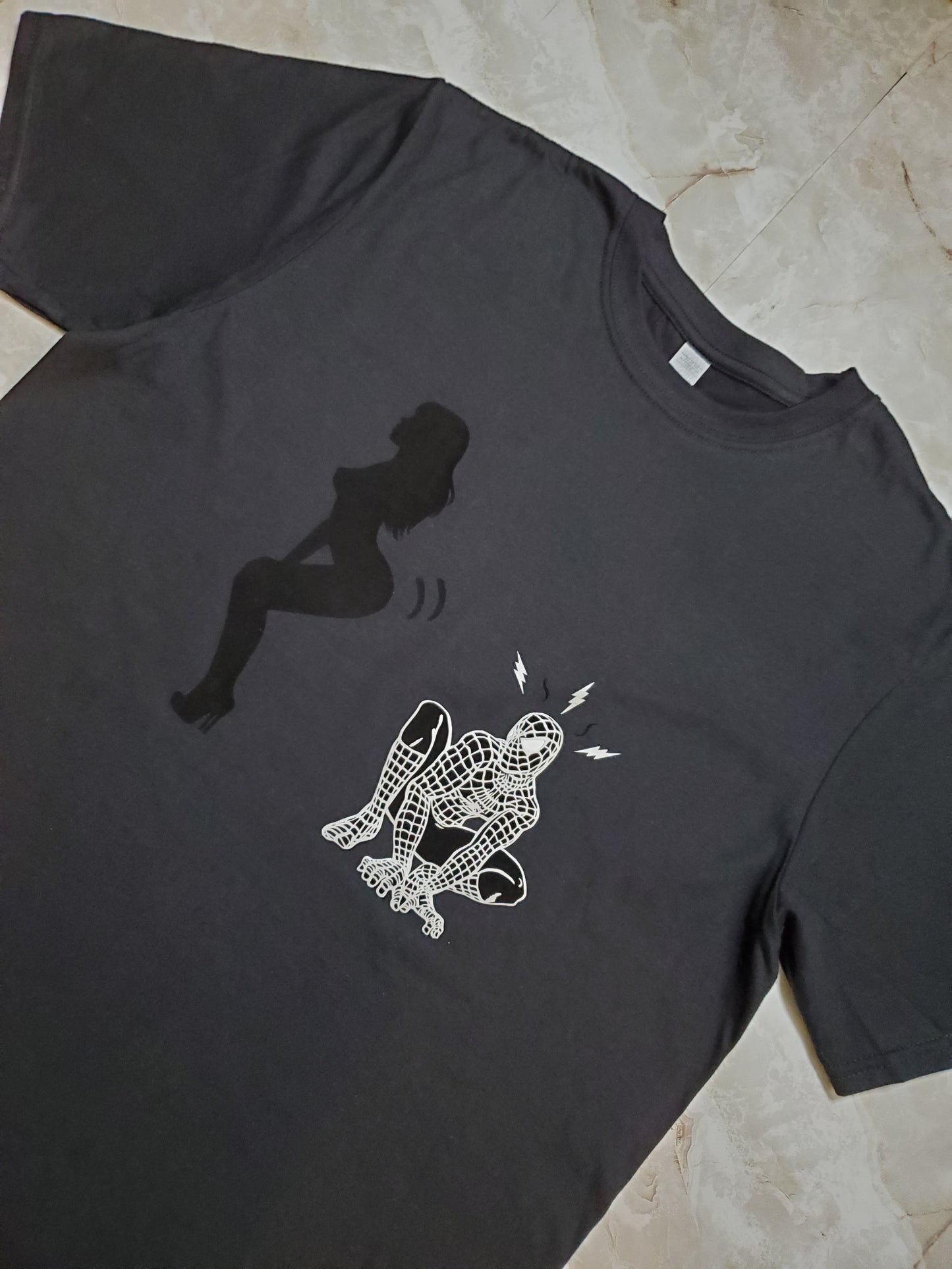 Twerk Som' Spidey T-Shirt (Reflective) - Centre Ave Clothing Co.