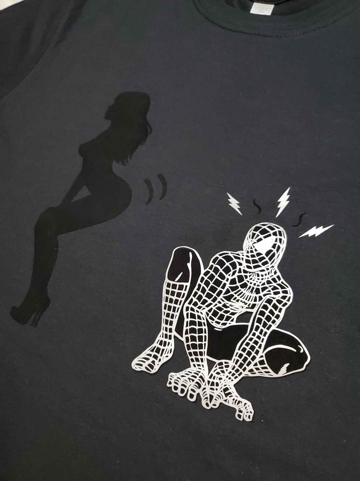 Twerk Som' Spidey T-Shirt (Reflective) - Centre Ave Clothing Co.