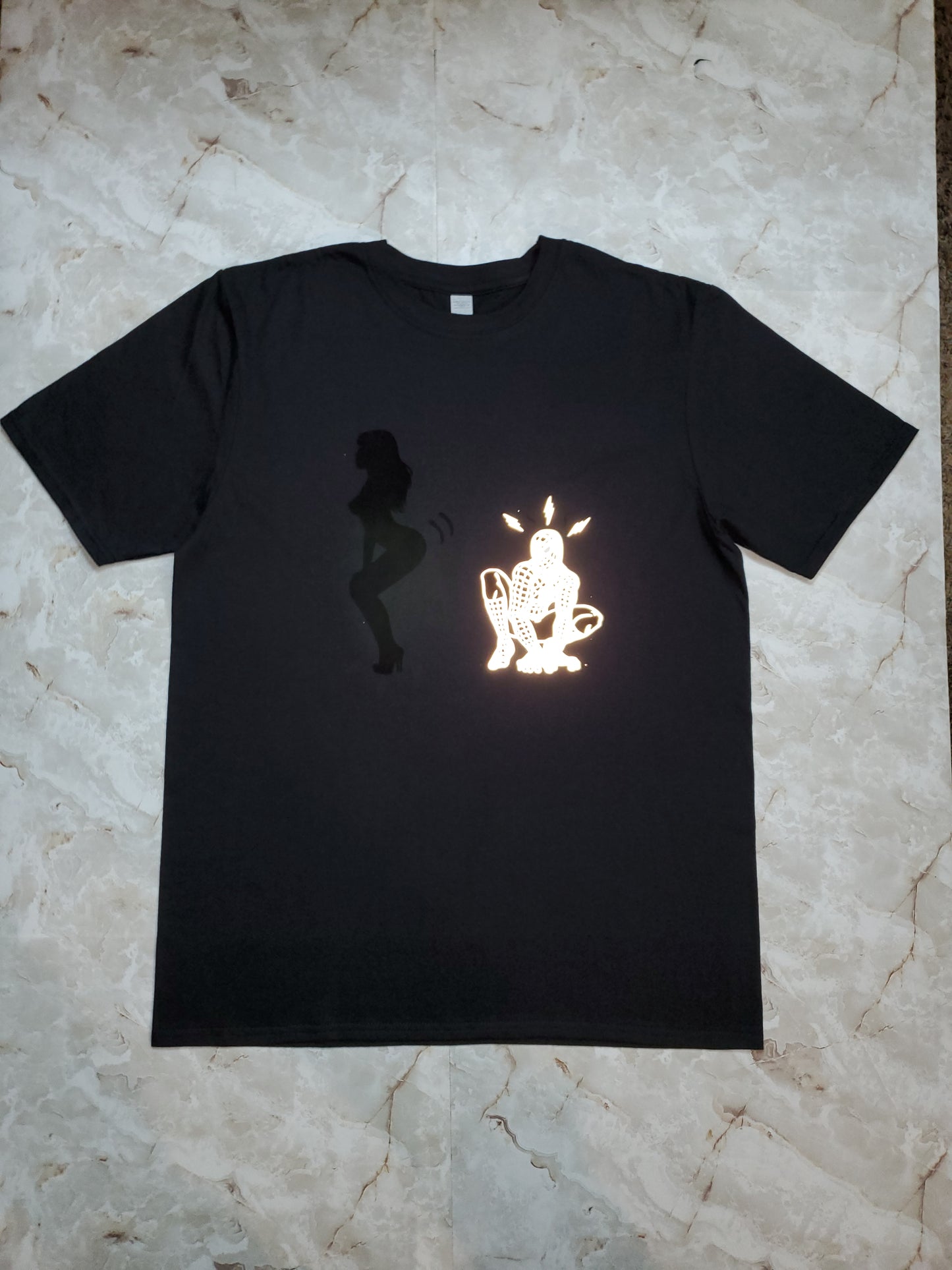 Twerk Som' Spidey T-Shirt (Reflective) - Centre Ave Clothing Co.