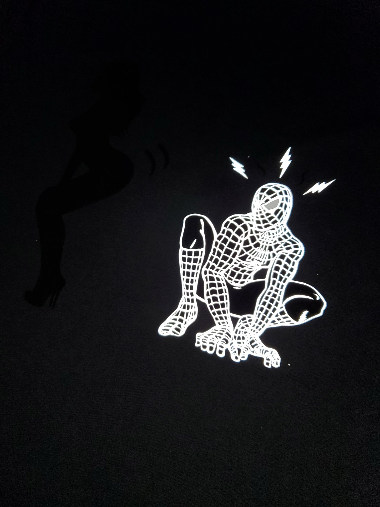 Twerk Som' Spidey T-Shirt (Reflective) - Centre Ave Clothing Co.