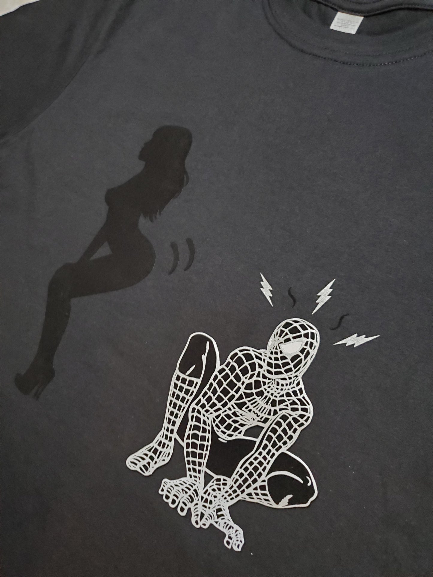 Twerk Som' Spidey T-Shirt (Reflective) - Centre Ave Clothing Co.