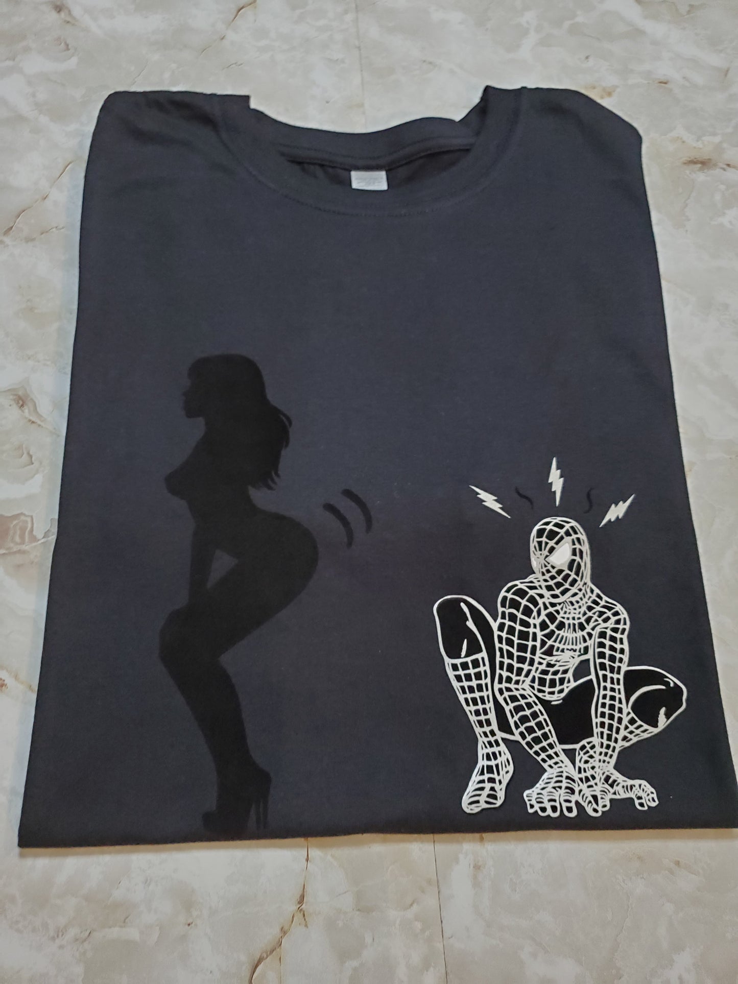 Twerk Som' Spidey T-Shirt (Reflective) - Centre Ave Clothing Co.