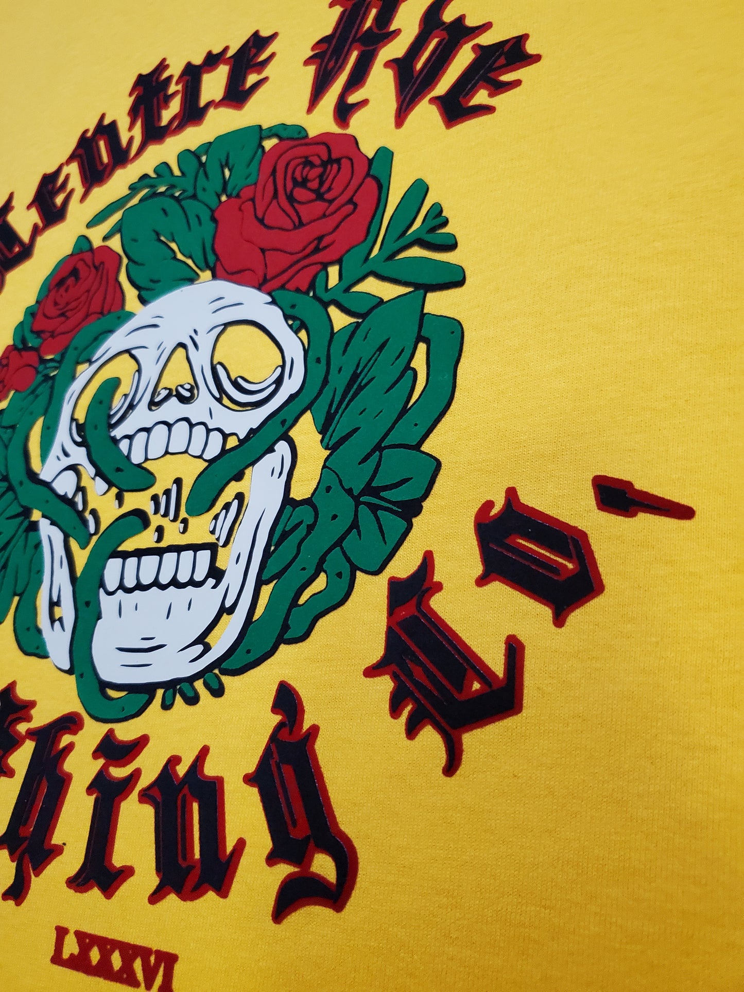 Skulls & Roses T-Shirt - Centre Ave Clothing Co.