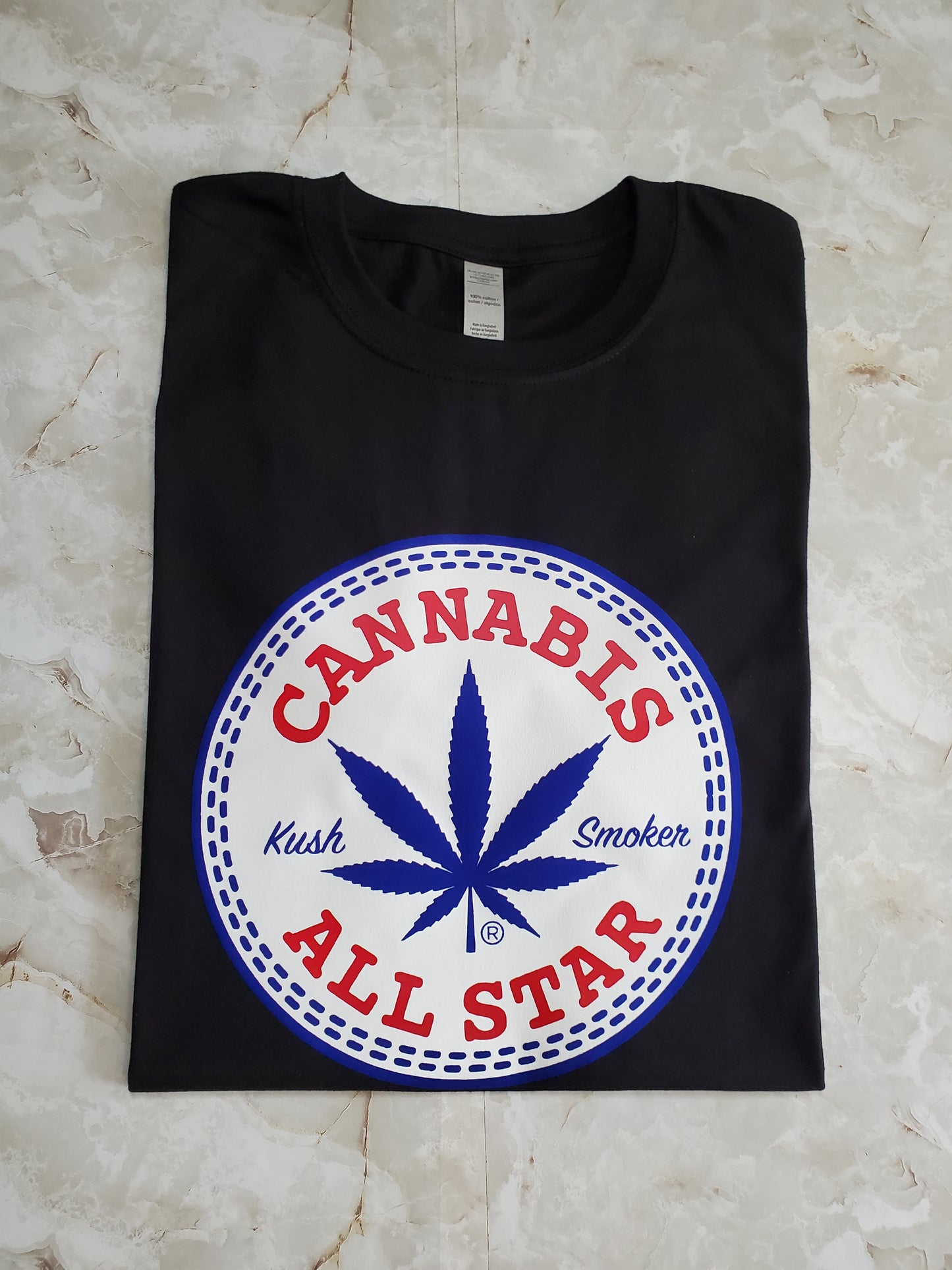 Cannabis All Star T-Shirt - Centre Ave Clothing Co.