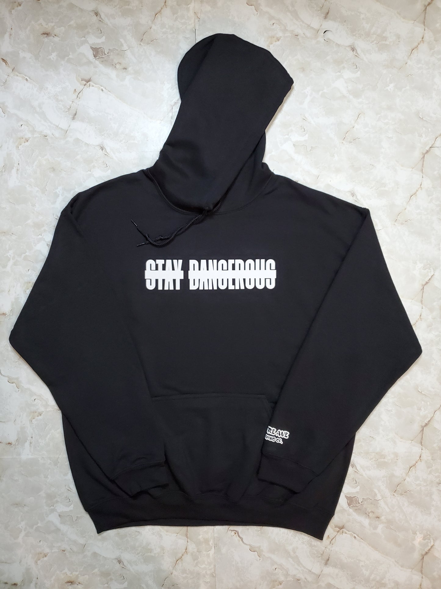 Stay Dangerous Hoodie - Centre Ave Clothing Co.