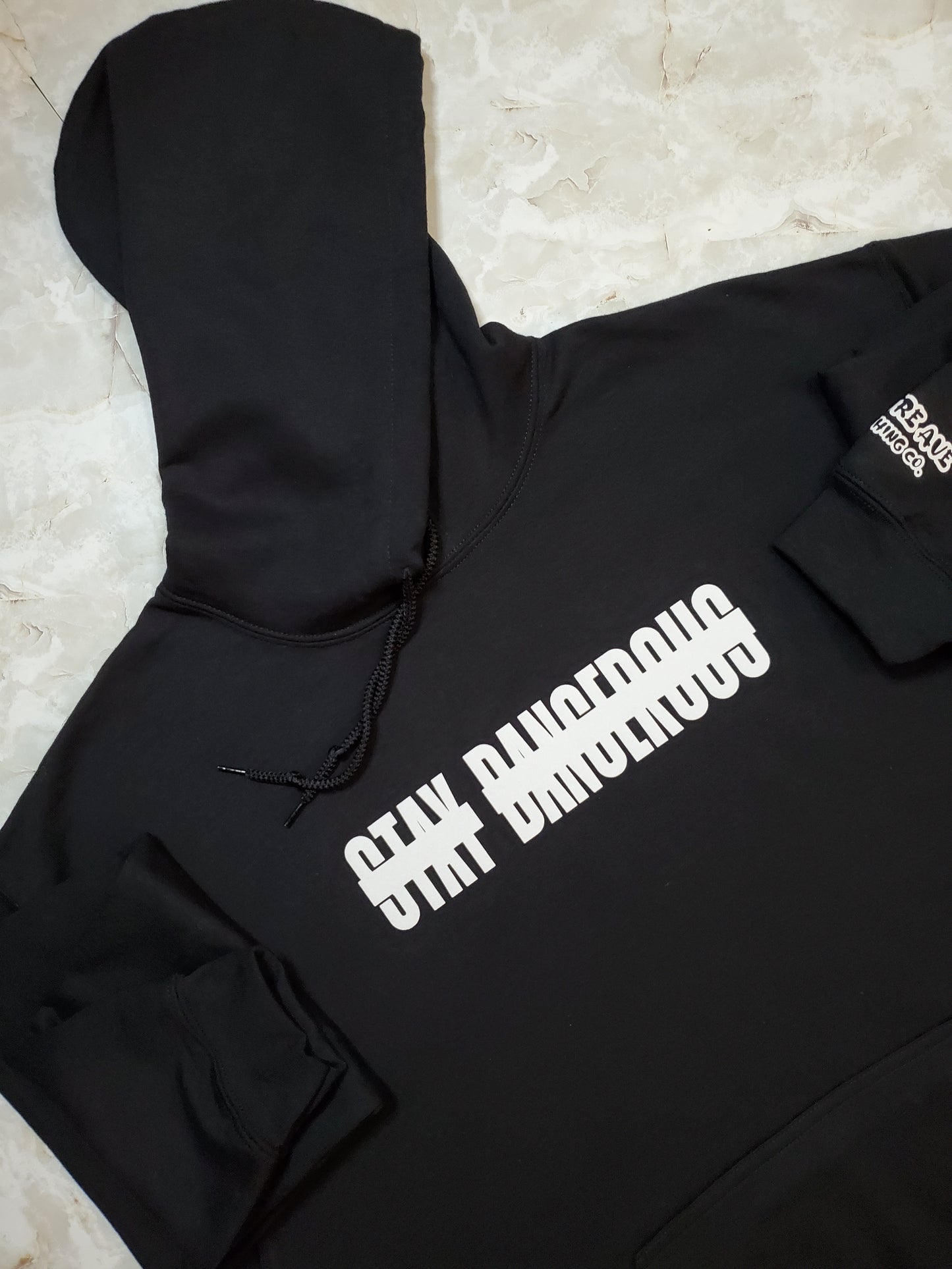 Stay Dangerous Hoodie - Centre Ave Clothing Co.