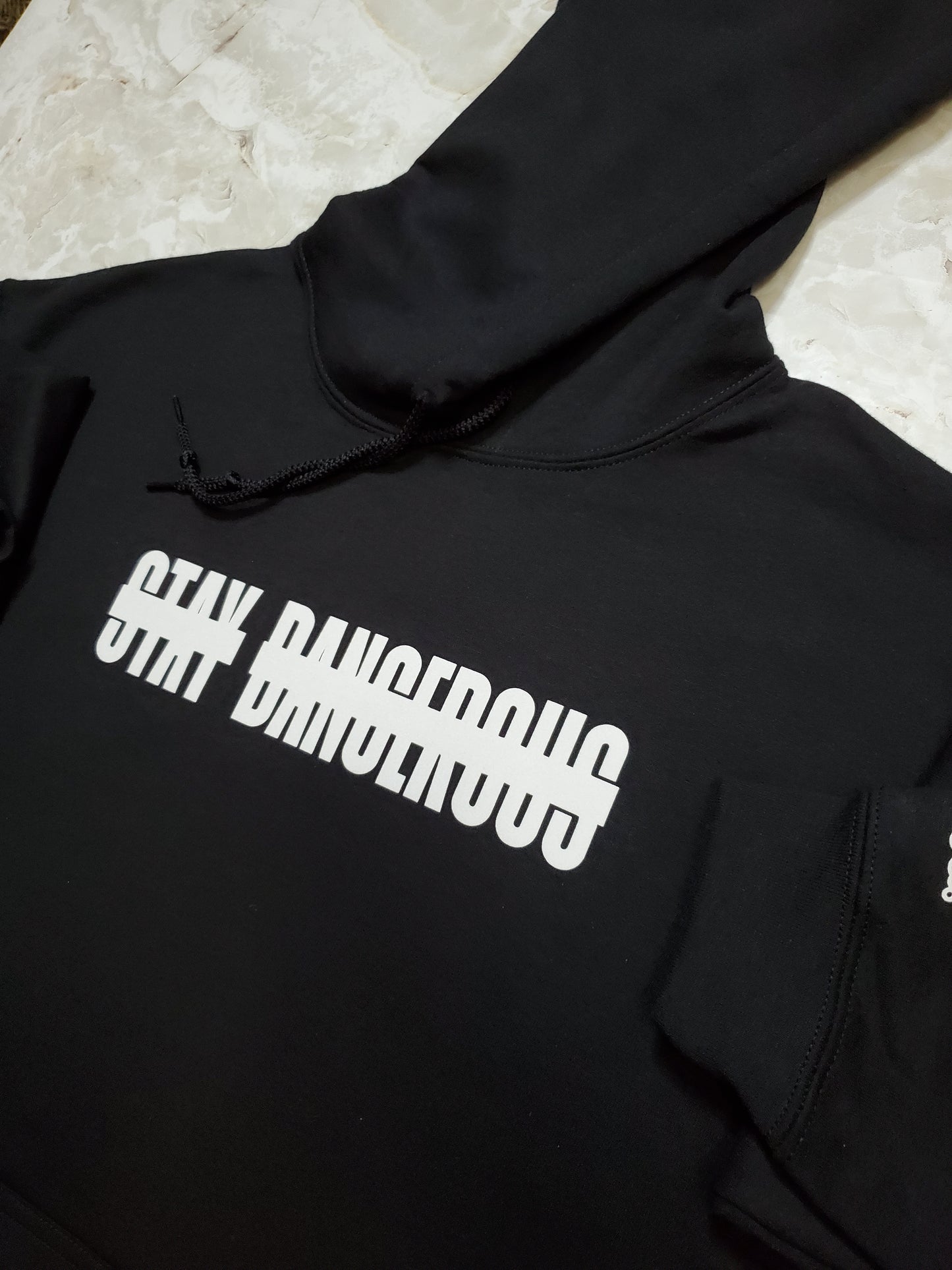 Stay Dangerous Hoodie - Centre Ave Clothing Co.