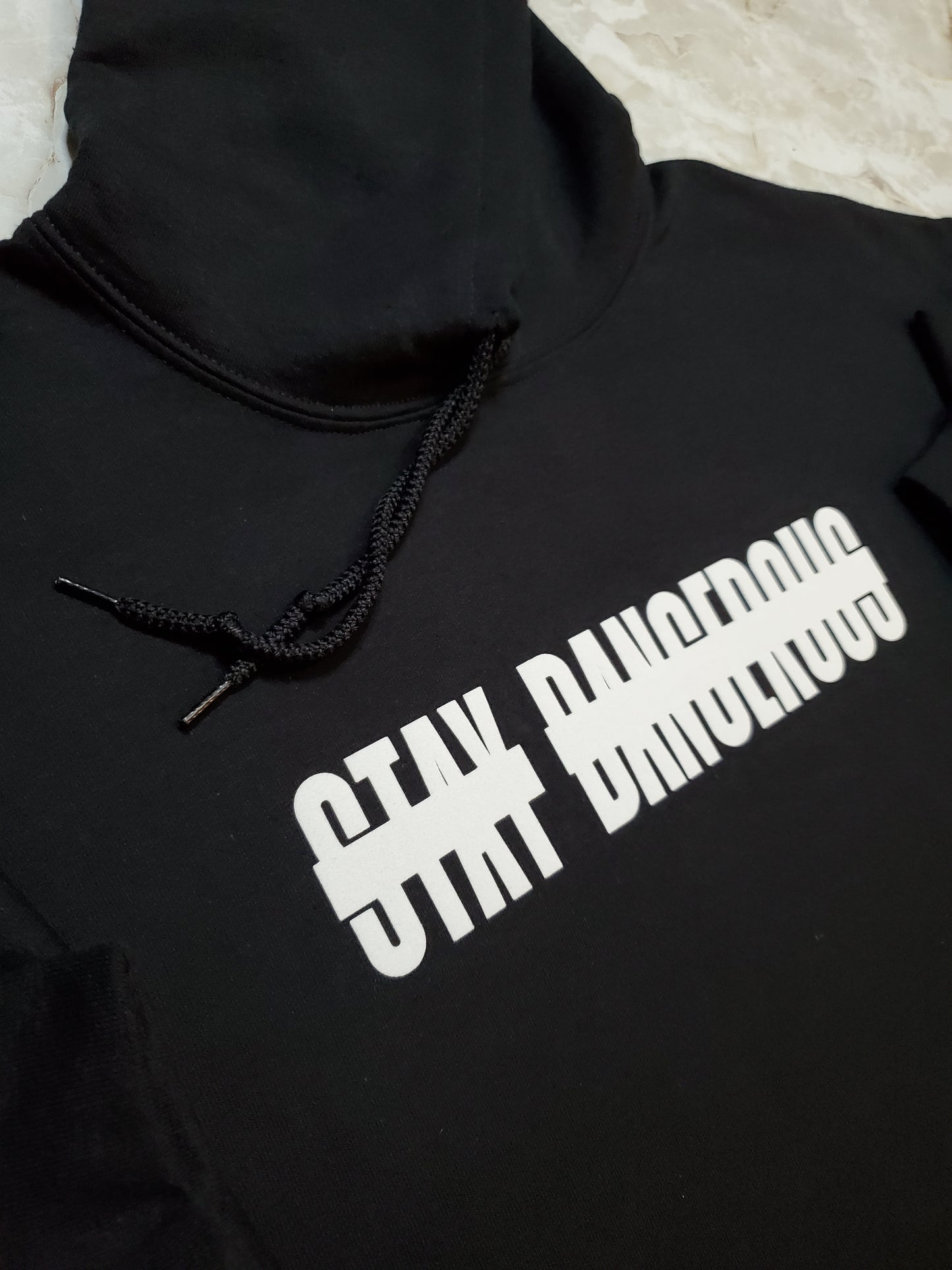 Stay Dangerous Hoodie - Centre Ave Clothing Co.