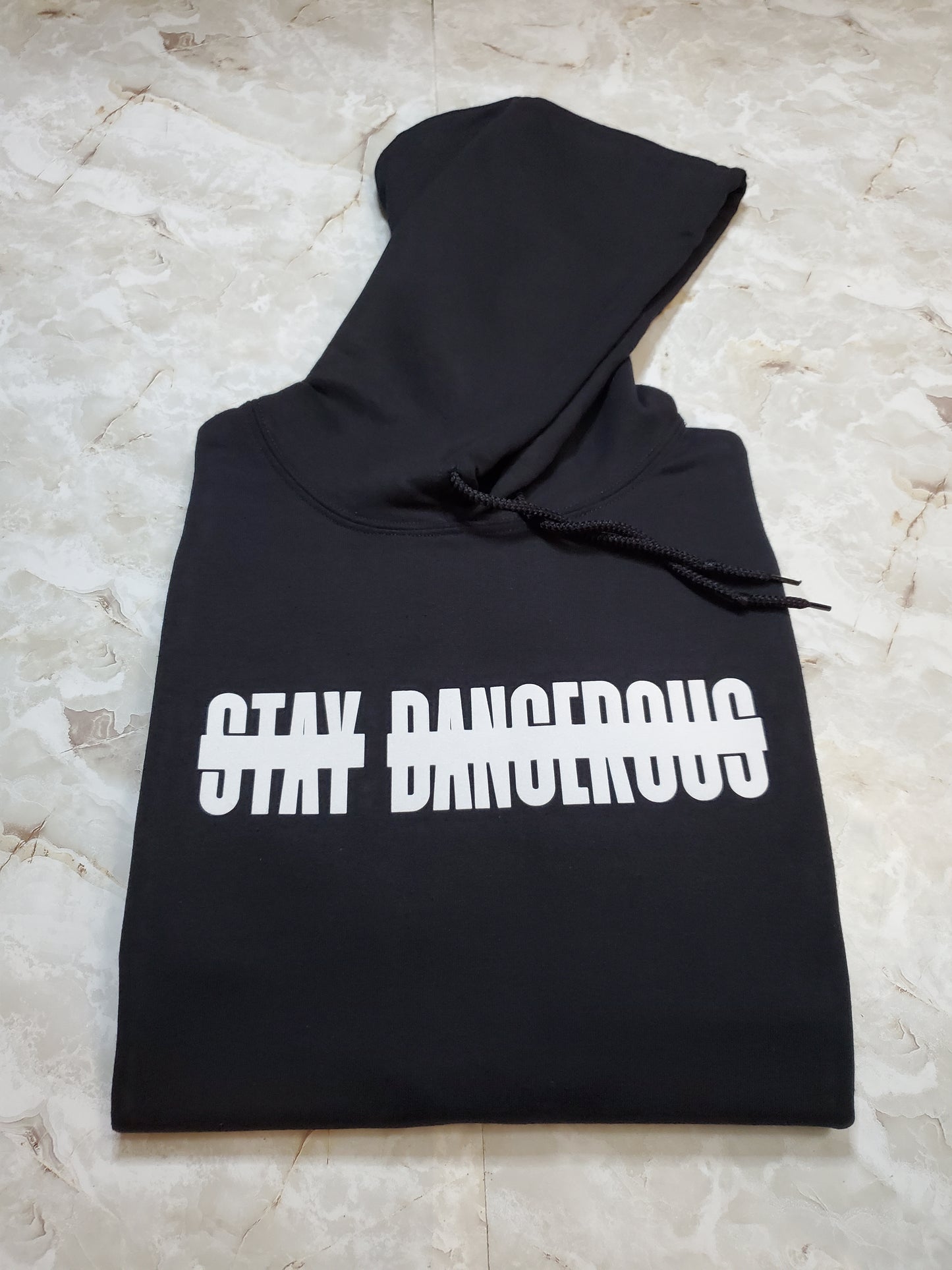 Stay Dangerous Hoodie - Centre Ave Clothing Co.