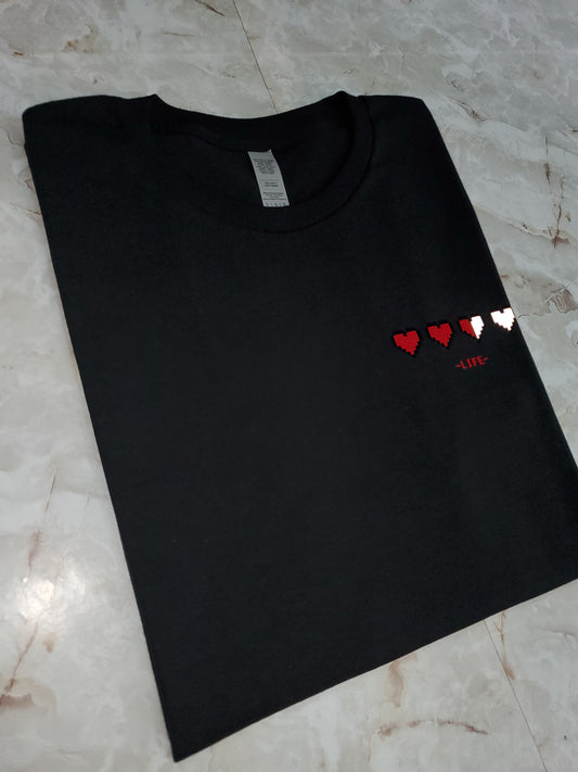 LIFE T-Shirt (Black) - Centre Ave Clothing Co.