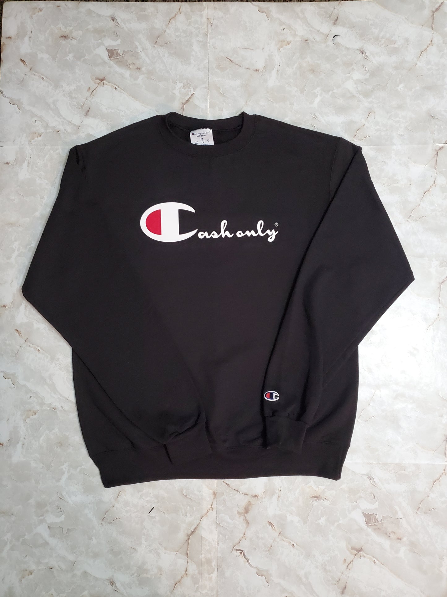 Cash Only Sweatshirt - Centre Ave Clothing Co.