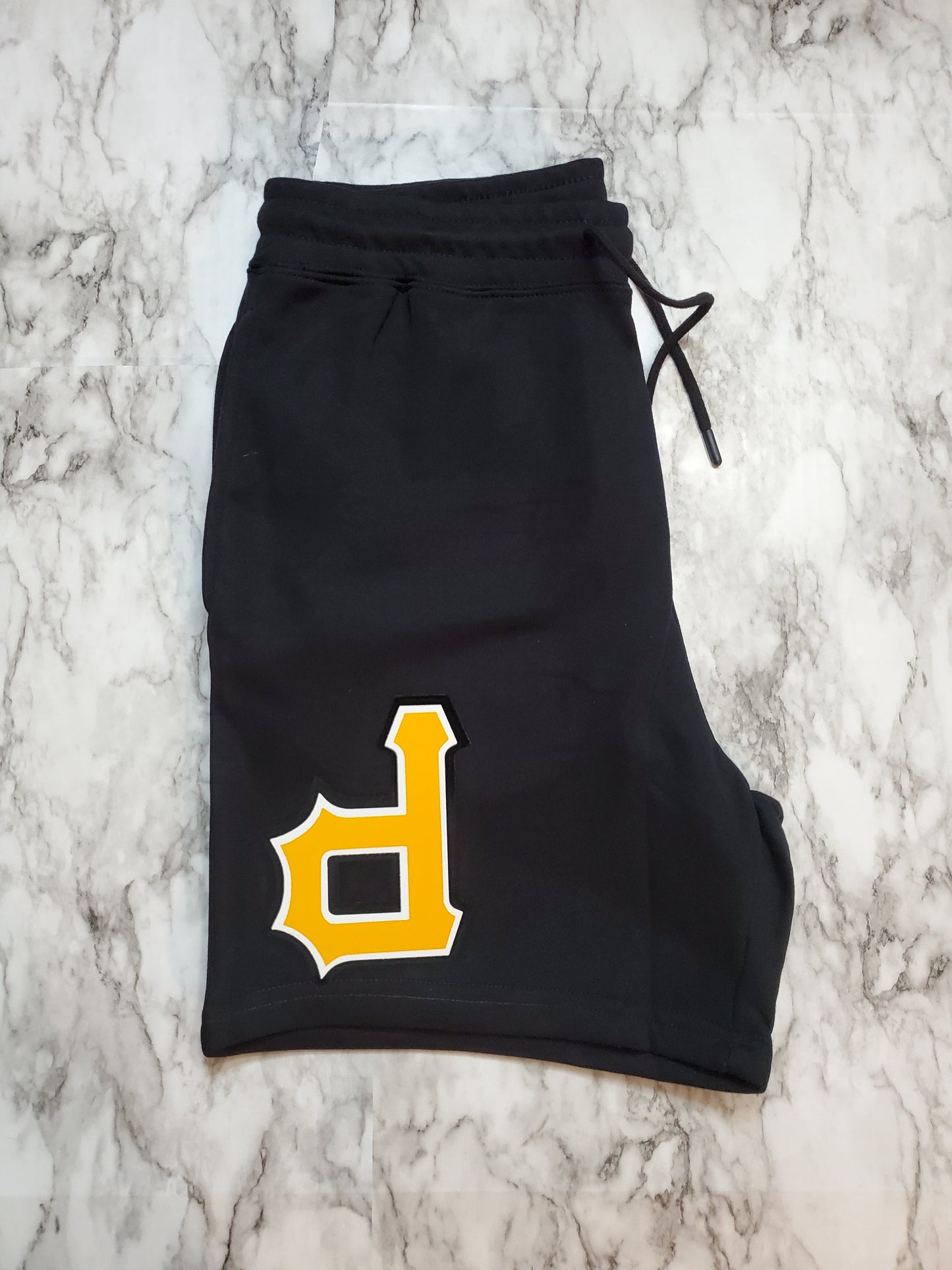 Black "OG" P Shorts - Centre Ave Clothing Co.