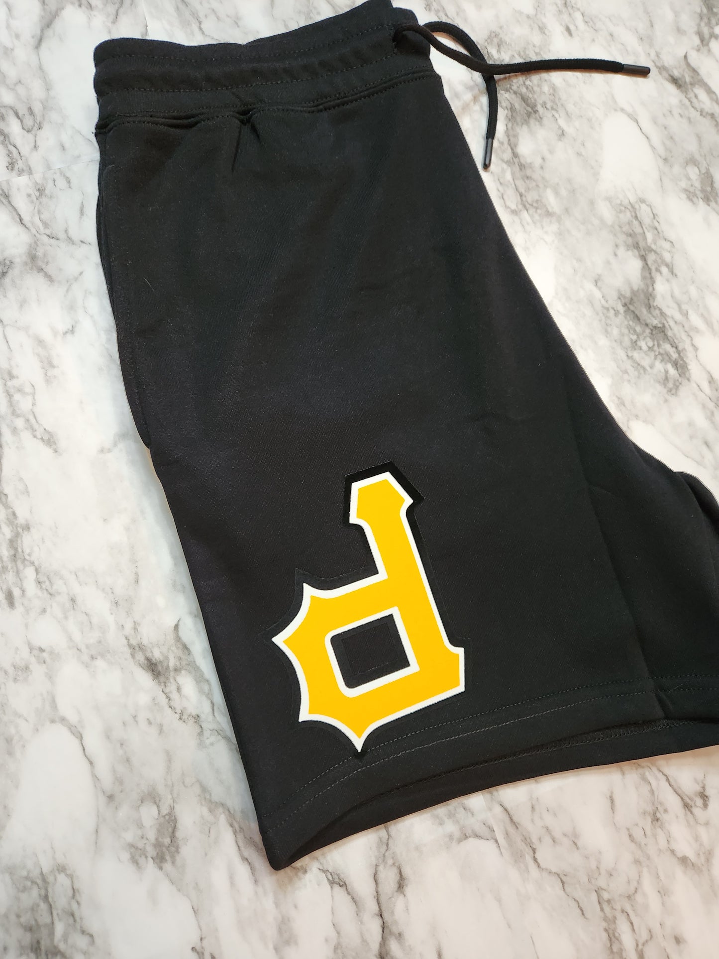 Black "OG" P Shorts - Centre Ave Clothing Co.