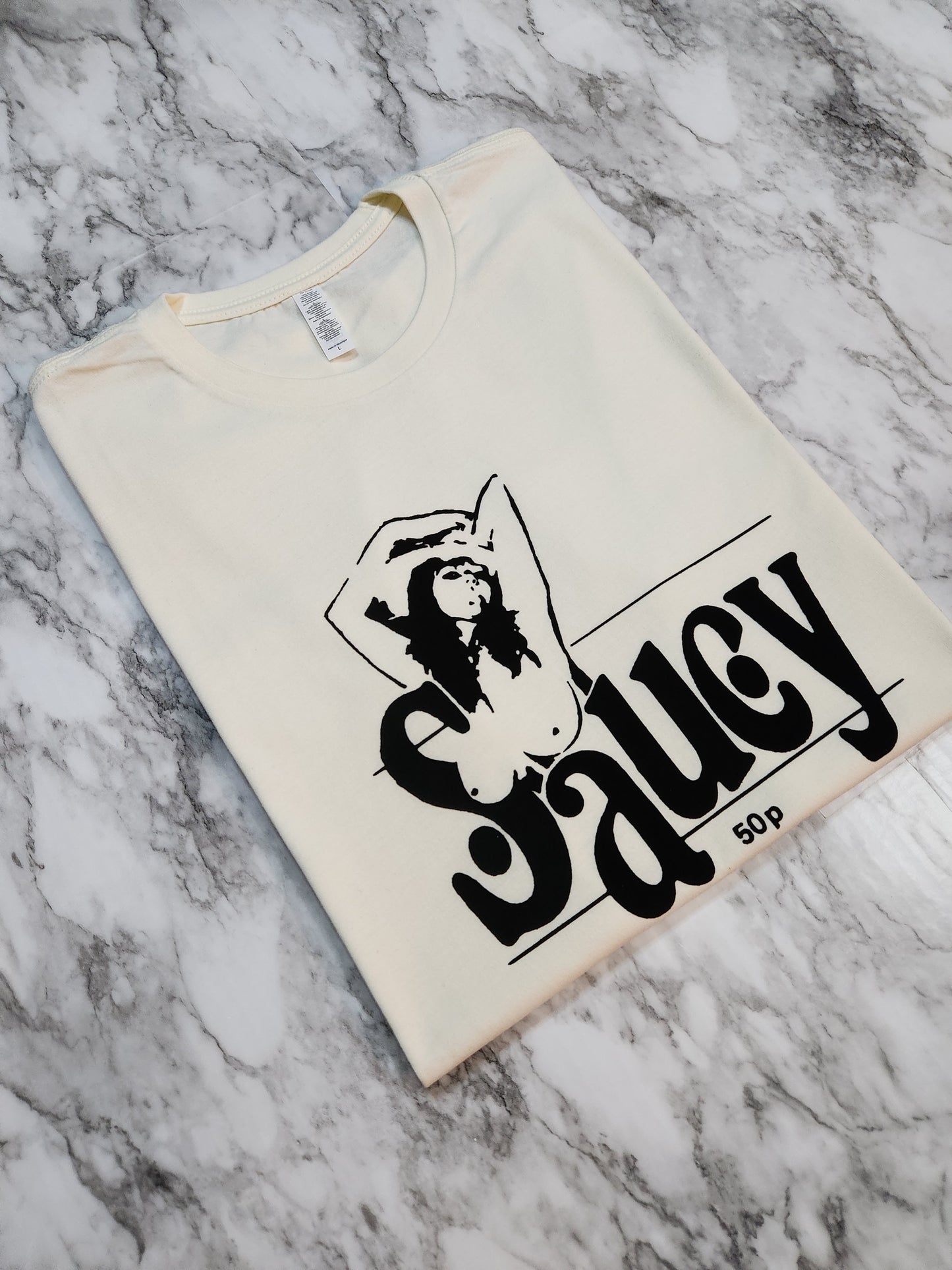 Saucy T-Shirt - Centre Ave Clothing Co.