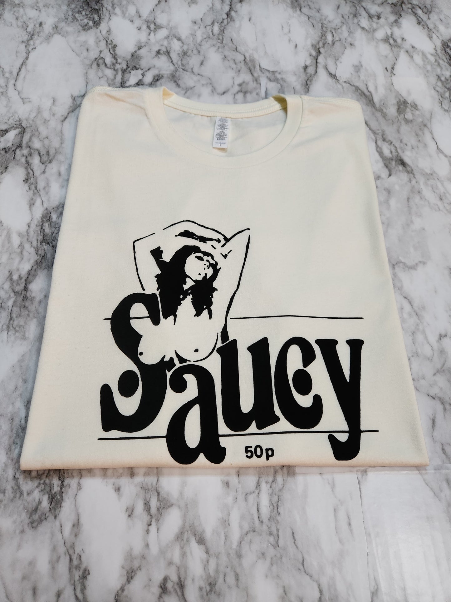 Saucy T-Shirt - Centre Ave Clothing Co.
