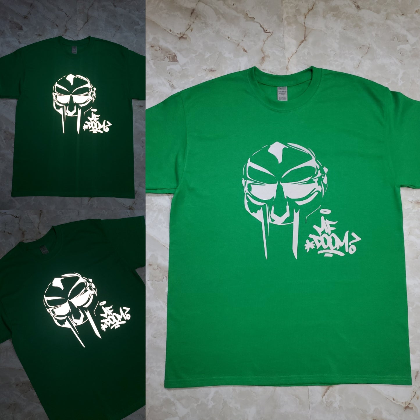 MF DOOM T-Shirt (Reflective) - Centre Ave Clothing Co.